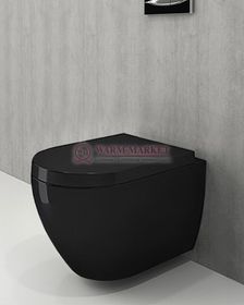 Унитаз подвесной Bocchi Venezia черный глянцевый