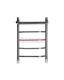 Galant 6 (трапеция) - водяной полотенцесушитель с полкой из нержавеющей стали