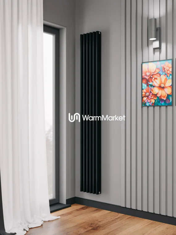 Axxinot Bramer V 1500 - вертикальный алюминиевый радиатор высотой 1530 мм