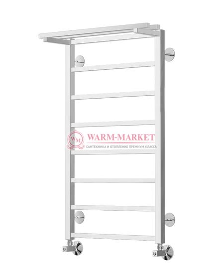 Контур П8-3 - водяной полотенцесушитель с полкой, нижнее подключение