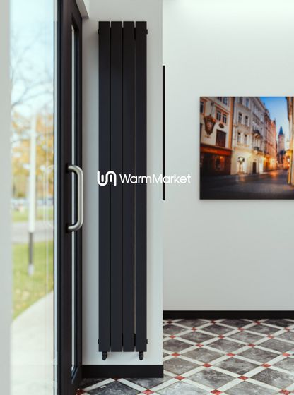 Bareng Temper V 2250 - вертикальный трубчатый радиатор высотой 2250 мм, нижнее разнесенное подключение