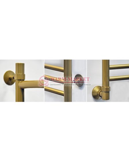 Virazh-1 - водяной дизайн-полотенцесушитель из нержавеющей стали