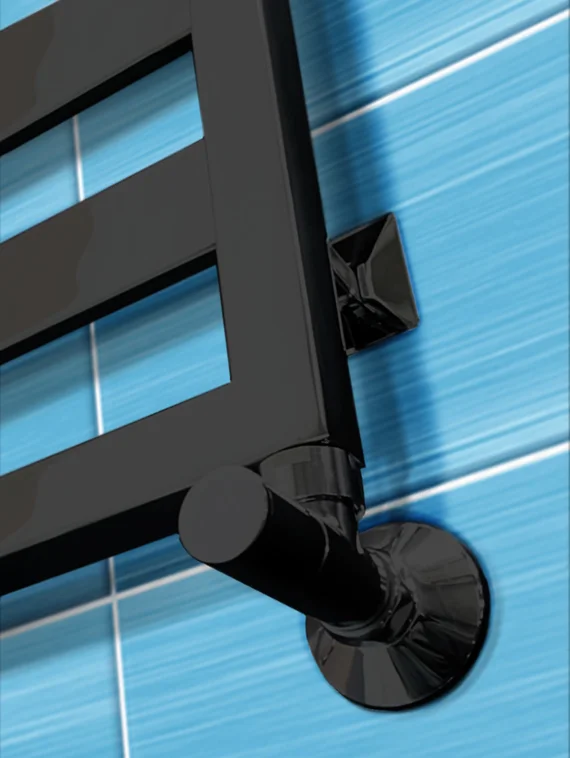 Tempra - электрический дизайн полотенцесушитель с широким профилем прямоугольного сечения