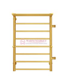 Анкона П8 - водяной полотенцесушитель, боковое подключение, цвет золото