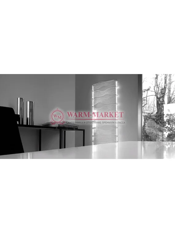 Вертикальный дизайн радиатор Caleido Shine