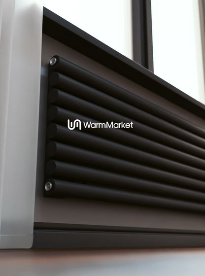 Bareng Monte Z 1500 - горизонтальный трубчатый радиатор шириной 1500 мм, нижнее правое подключение