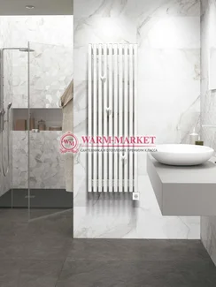 Steel Bronto VE трубчатый электрический вертикальный радиатор 1500 мм высотой