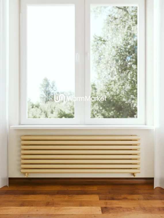 Bareng Monte Z 2250 - горизонтальный трубчатый радиатор шириной 2250 мм, нижнее разнесенное подключение