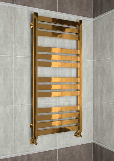 Latte E - бронзовый дизайн полотенцесушитель.