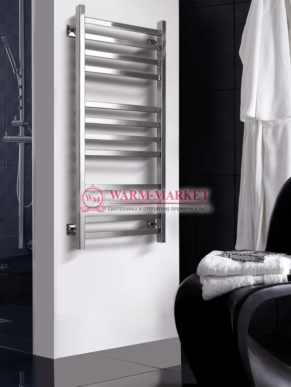 Quadro V 30-водяной полотенцесушитель из квадратного и прямоугольного профиля