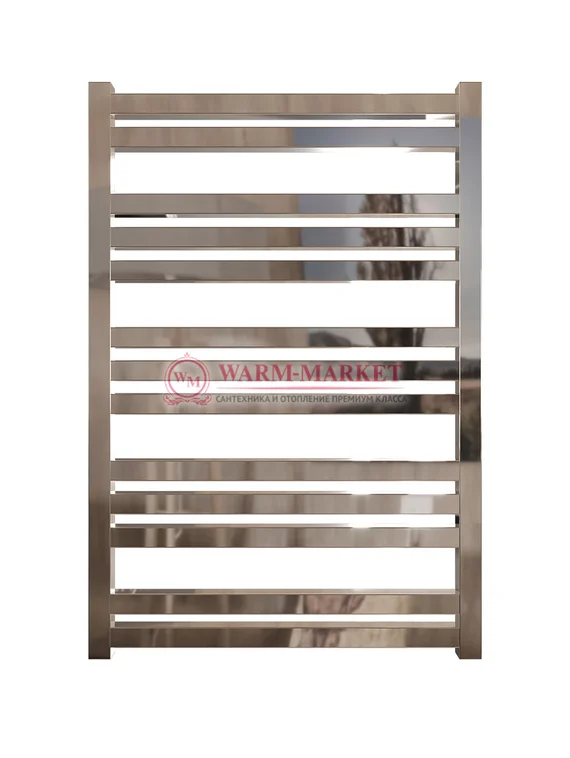 Mandarino Quadrata 500х800 - цветной полотенцесушитель из анодированного алюминия, модель 13/24