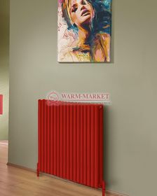 Трубчатый радиатор KZTO Garmonia А40 V2 высотой 784 мм напольного исполнения