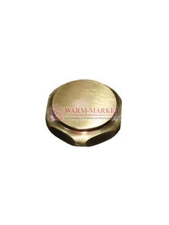 Заглушка SR Rubinetterie, бронза