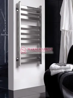 Ростела Quadro V 50-полотенцесушитель из квадратного и прямоугольного профиля цвета хром