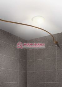 Карниз по контуру ванны серия Comfort цвет бронза (параллельные стены)