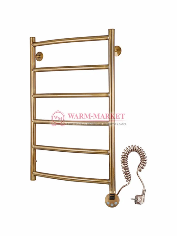 Электрический полотенцесушитель Secado Милан плюс из латуни