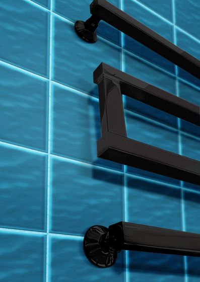 Optima - дизайн полотенцесушитель с боковым подключением