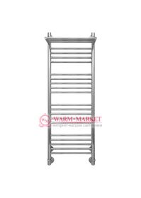 Mini P 1200х400 - узкий электрический полотенцесушитель с полкой из нержавеющей стали 400 мм шириной