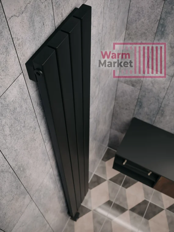 Axxinot Adero 30х60 VE - вертикальный электрический радиатор высотой 3000 мм, 5 секций