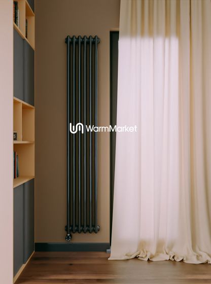 Bareng Softy Electric 2180 - электрический вертикальный двухтрубный трубчатый радиатор высотой 1800 мм