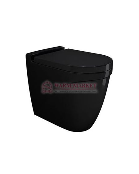 Унитаз подвесной Bocchi Taormina Arch черный глянцевый