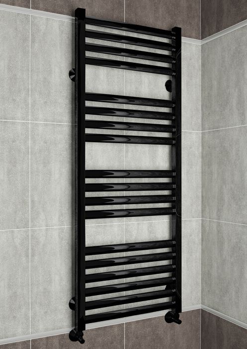Greta  - водяной дизайн полотенцесушитель с квадратными вертикалями. | Фото 3