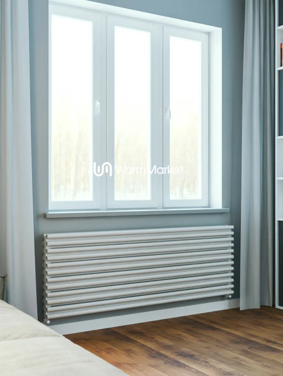 Axxinot Wemar Z 1400 - горизонтальный алюминиевый радиатор шириной 1430 мм