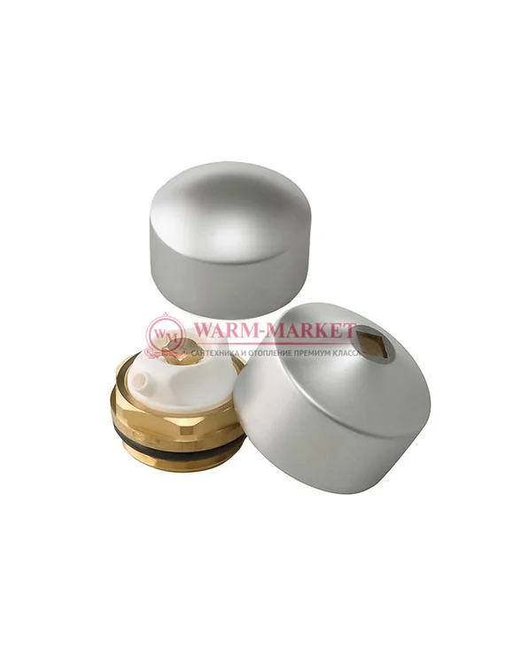 Набор Hummel - воздухоотводчик (кран Маевского), заглушка с декоративными колпачками Design 1/2"