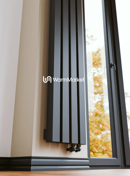 Bareng Livian V 1250 - вертикальный трубчатый радиатор высотой 1250 мм, нижнее правое подключение