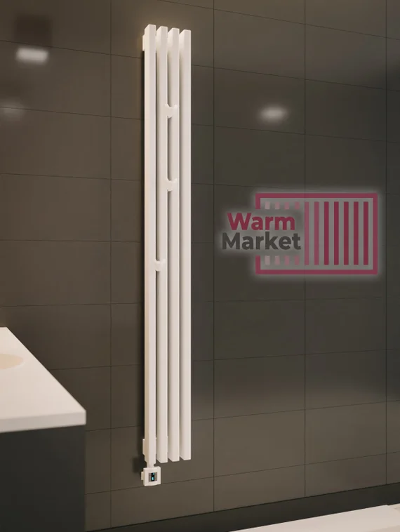 Axxinot Cardea 60х30 VE - вертикальный электрический радиатор высотой 2000 мм, 7 секций