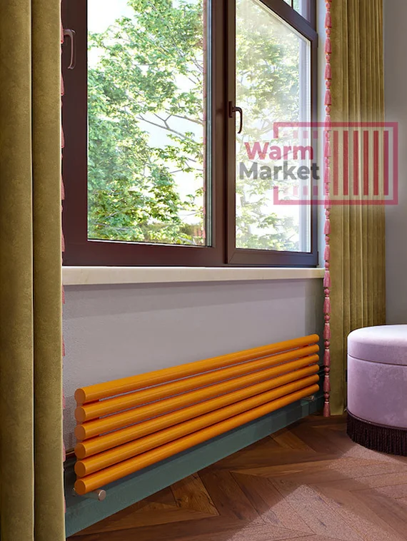 Diametro 42 Z - горизонтальный трубчатый радиатор шириной 2000 мм, 13 секций