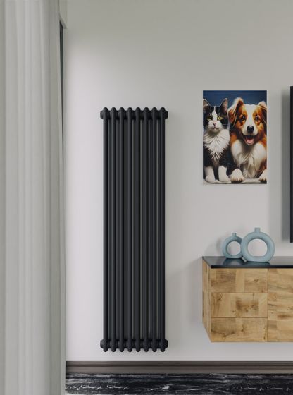 Bronto Pipe 2100 - двухтрубный трубчатый радиатор высотой 1000 мм, нижнее подключение