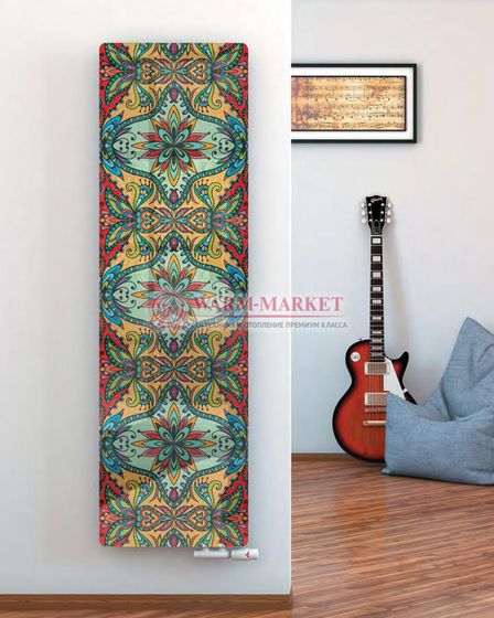 Varmann Solido Glass - электрический дизайн радиатор с панелью из закаленного стекла