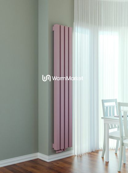 Bareng Livian V 1750 - вертикальный трубчатый радиатор высотой 1750 мм, нижнее центральное подключение