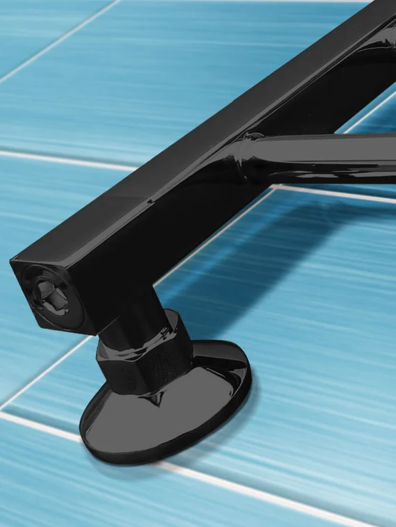 Classic - электрический полотенцесушитель с квадратными вертикалями