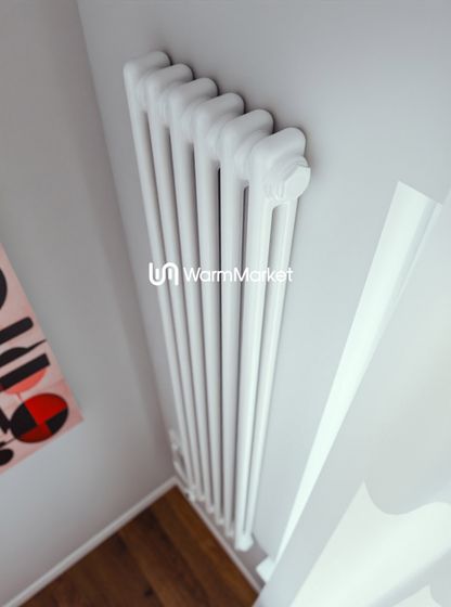 Bareng Softy Electric 2150 - электрический вертикальный двухтрубный трубчатый радиатор высотой 1500 мм