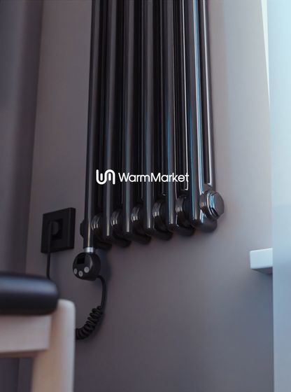 Bareng Softy Electric 2120 - электрический вертикальный двухтрубный трубчатый радиатор высотой 1200 мм