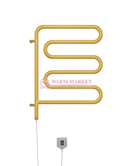 Ш-образный поворотный электрический полотенцесушитель