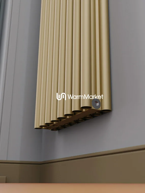 Axxinot Wemar V 1800 - вертикальный алюминиевый радиатор высотой 1830 мм