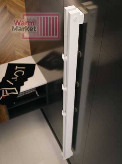 Axxinot Cardea 60х30 VE - вертикальный электрический радиатор высотой 1750 мм, 7 секций