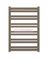 Mandarino Quadrata 500х800 - цветной полотенцесушитель из анодированного алюминия, модель 12/21
