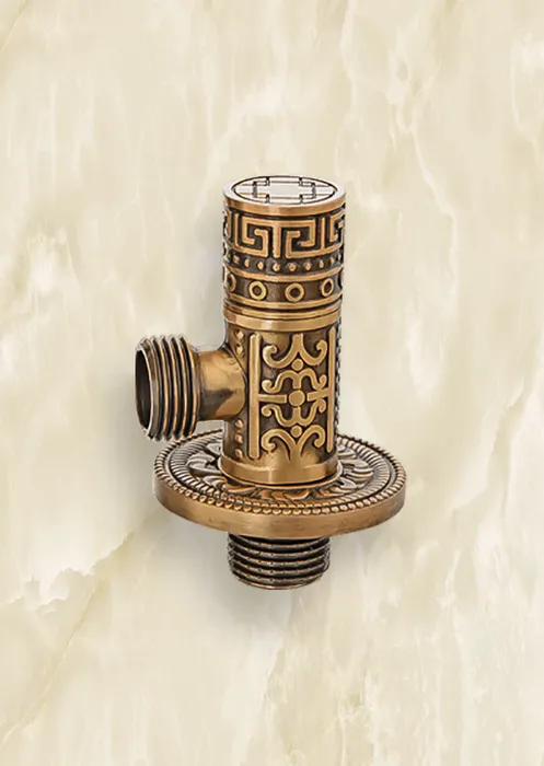 Вентиль для гигиенического душа античная бронза бочонок | Фото
