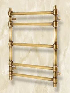 Garsia Awantage - полотенцесушитель в стиле ретро состаренная бронза