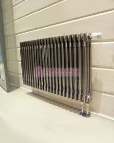 Радиатор Zehnder Completto Technoline 2056 №V001 TL в цвете прозрачный лак с нижним подключением
