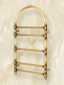 Awantazh Aura - полотенцесушитель в стиле ретро состаренная бронза