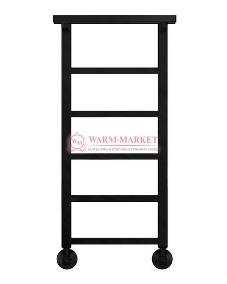 Контур П6-1 - водяной полотенцесушитель с полкой, нижнее подключение