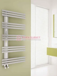 Дизайнерский полотенцесушитель из матовой полированной нержавеющей стали Alias Carisa