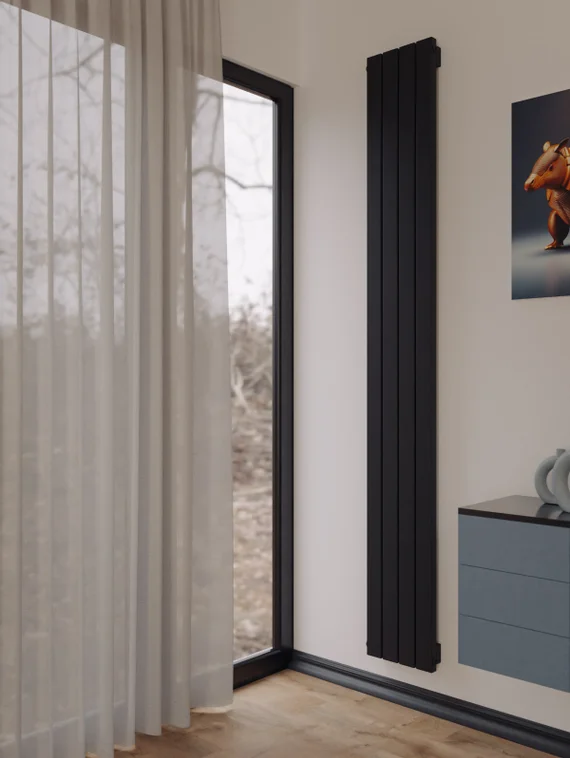 Bronto Silva V - вертикальный трубчатый радиатор высотой 2000 мм, нижнее центральное подключение