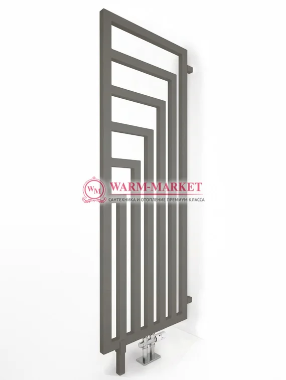 Terma Angus DW - водяной или электрический дизайн радиатор в виде разделительной стенки высотой 1620 мм