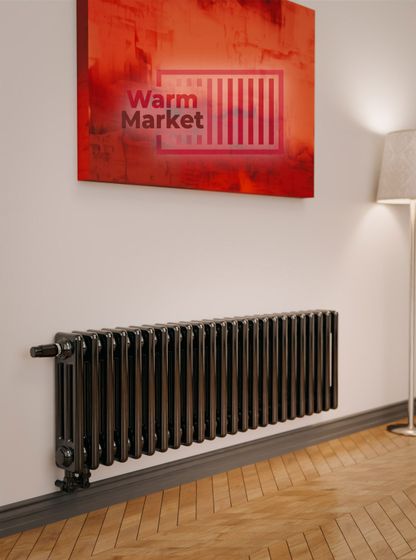 Axxinot Sentir 3040 - стальной трубчатый радиатор, нижнее подключение с термостатикой N69 твв